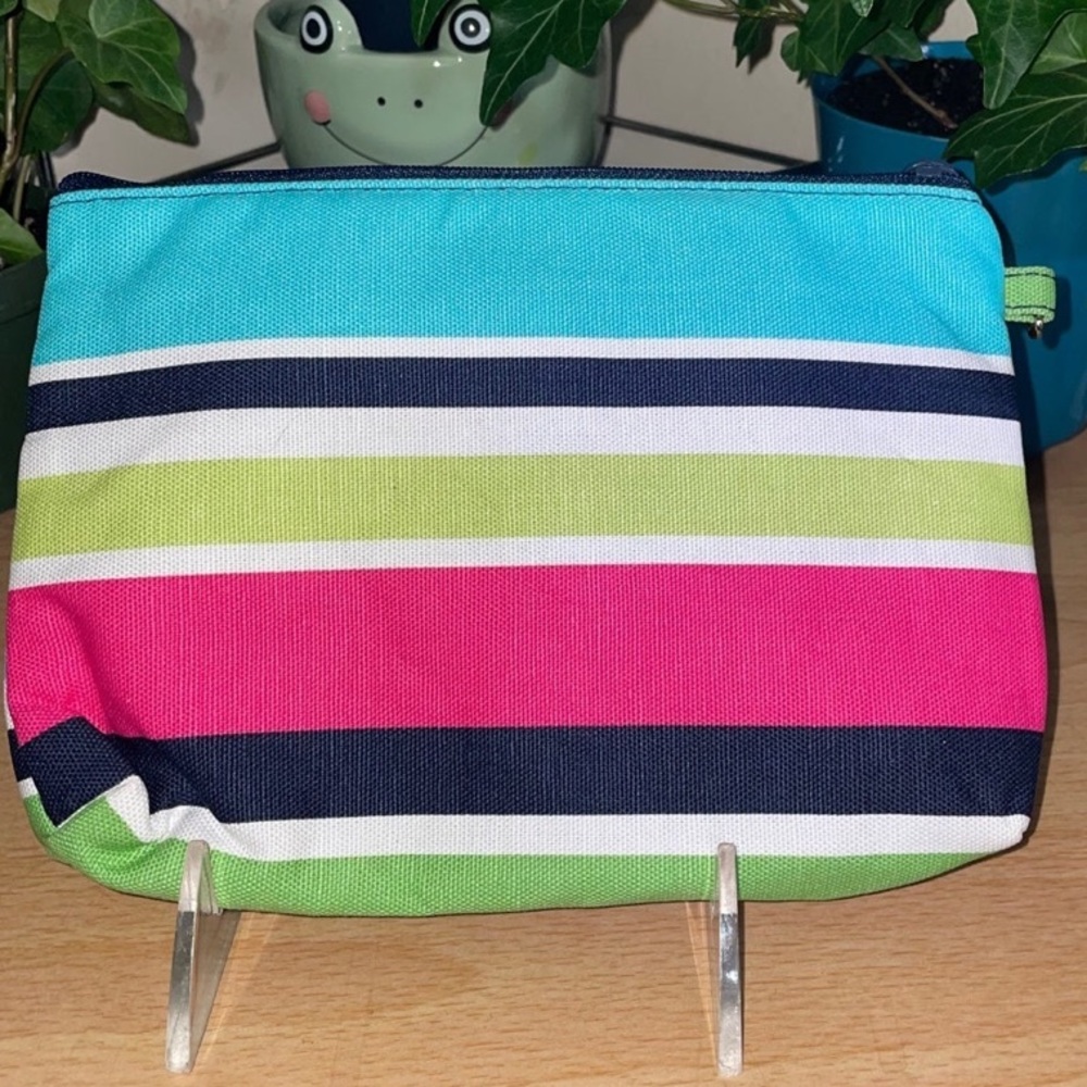 Thirty-One Preppy Pop Mini Zipper Pouch